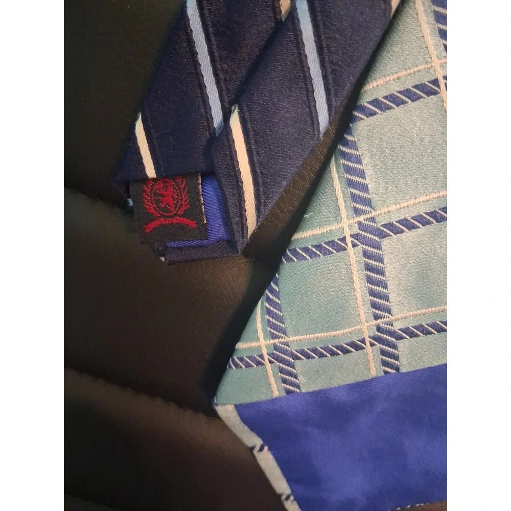 Lot of 3 Tommy Hilfiger Neckties 2 are Silk Nice Assortment